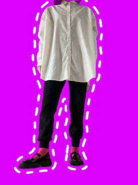 「coca（coca）（コカ）のアイテム（パンツ）」を使った、みぃさん（レディース・159cm）の春コーディネート