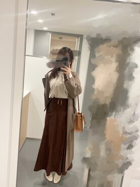 tanaさん（レディース・160cm）の秋コーディネート