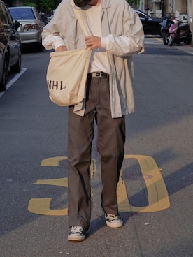 Kaku wearさん（メンズ・176cm）の春コーディネート