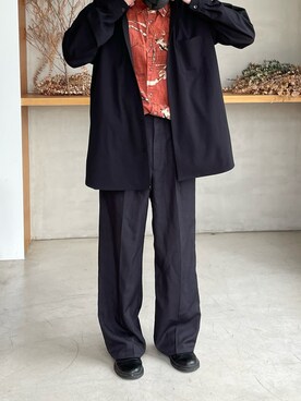 Kaku wearさん（メンズ・176cm）の春コーディネート