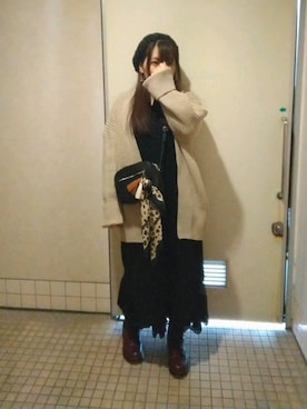 にゃっつん。さん（レディース・164cm）の冬コーディネート