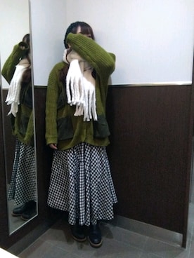 にゃっつん。さん（レディース・164cm）の冬コーディネート