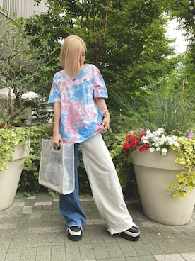 REINA Üさん（レディース・163cm）の夏コーディネート