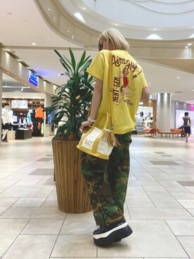 REINA Üさん（レディース・163cm）の夏コーディネート