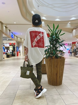 REINA Üさん（レディース・163cm）の夏コーディネート