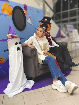 REINA Üさん（レディース・163cm）の秋コーディネート
