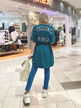 REINA Üさん（レディース・163cm）の春コーディネート