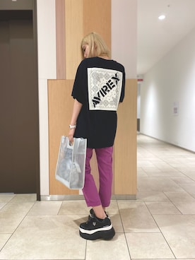 REINA Üさん（レディース・163cm）の夏コーディネート