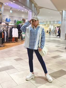 REINA Üさん（レディース・163cm）の冬コーディネート