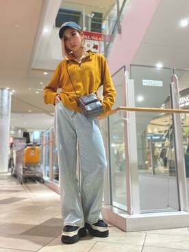 REINA Üさん（レディース・163cm）の冬コーディネート