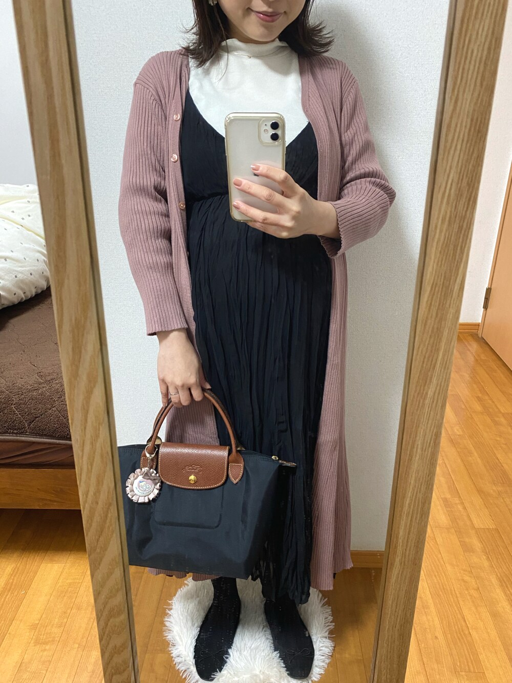 china|LONGCHAMPのトートバッグを使ったコーディネート - WEAR