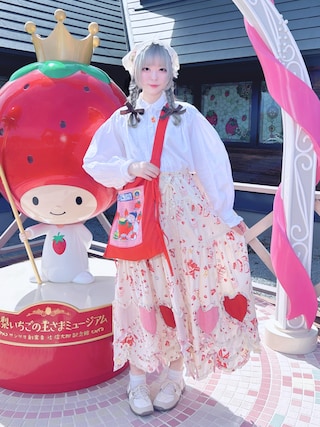 PINK HOUSE（ピンクハウス）の「アニバーサリーケーキプリントスカート