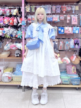 「アイテム（エプロン）」を使った、きなさん（レディース・165cm）の秋コーディネート