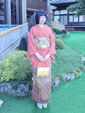 「アイテム（その他）」を使った、きなさん（レディース・165cm）の冬コーディネート