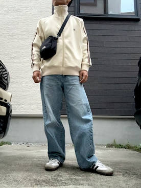 「アイテム（その他アウター）」を使った、さくさくさん（メンズ・167cm）の秋コーディネート