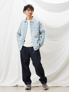 「JOURNAL STANDARD relume（ジャーナルスタンダード　レリューム）のアイテム（ブルゾン）」を使った、enoさん（メンズ・174cm）の春コーディネート