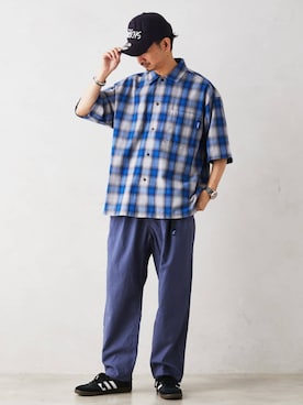 enoさん（メンズ・174cm）の夏コーディネート