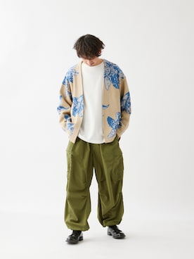 「ARMY TWILL（アーミーツイル）のアイテム（パンツ）」を使った、enoさん（メンズ・174cm）の冬コーディネート