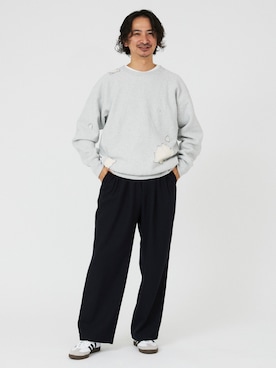 「Champion（チャンピオン）のアイテム（スウェット）」を使った、enoさん（メンズ・174cm）の秋コーディネート
