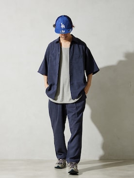 enoさん（メンズ・174cm）の春コーディネート