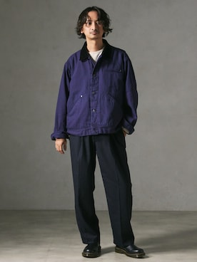 「JOURNAL STANDARD relume（ジャーナルスタンダード　レリューム）のアイテム（その他アウター）」を使った、enoさん（メンズ・174cm）の秋コーディネート