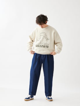 enoさん（メンズ・174cm）の冬コーディネート