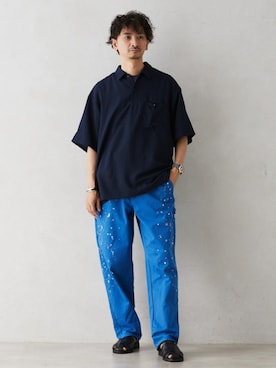 「SMITH'S AMERICAN（スミスアメリカン）のアイテム」を使った、enoさん（メンズ・174cm）の夏コーディネート