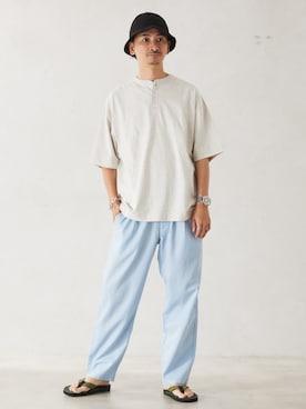 enoさん（メンズ・174cm）の夏コーディネート