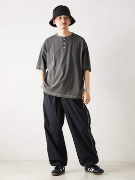 enoさん（メンズ・174cm）の夏コーディネート