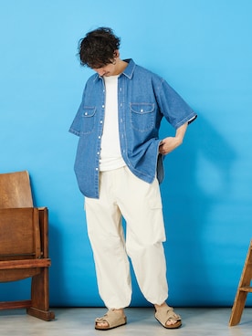 enoさん（メンズ・174cm）の夏コーディネート