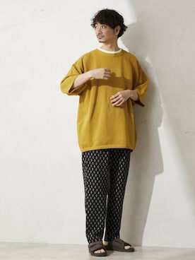 enoさん（メンズ・174cm）の春コーディネート