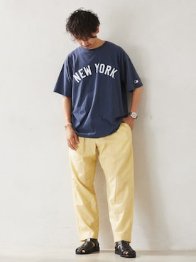 enoさん（メンズ・174cm）の夏コーディネート