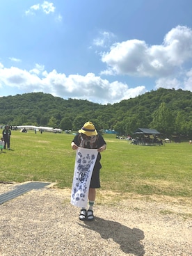「Teva（テバ）のアイテム」を使った、harunaさん（レディース・151cm）の夏コーディネート