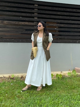 SATOMIさん（レディース・158cm）の夏コーディネート