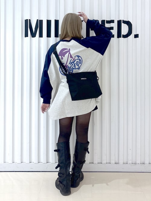 MILK FED コーデ 2点セット BFF SHOULDER BAG（ショルダーバッグ）｜MILKFED.（ミルクフェド）の