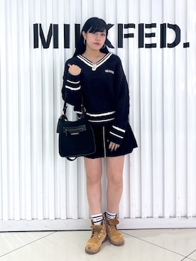 石田 莉央さん（レディース・161cm・20代）の秋コーディネート