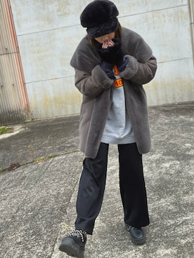 AIM_Rさん（レディース・165cm）の冬コーディネート