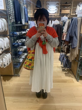 「チャイハネ（チャイハネ）のアイテム（バッグ）」を使った、yamaさん（レディース・152cm）の春コーディネート