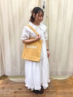 えりさん（レディース・154cm）の夏コーディネート