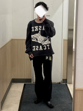 「CHAMULA（チャムラ）のアイテム」を使った、タケシフさん（メンズ・170cm）の春コーディネート