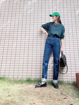 「H&M（エイチ・アンド・エム）のアイテム（シューズ）」を使った、chan-miさん（レディース・163cm）の秋コーディネート