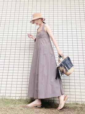 「グレイル」｜「アイテム（その他）」を使った、chan-miさん（レディース・163cm）の夏コーディネート