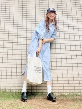 「JOURNAL STANDARD relume（ジャーナルスタンダード　レリューム）のアイテム（ワンピース/ドレス）」を使った、chan-miさん（レディース・163cm）の秋コーディネート