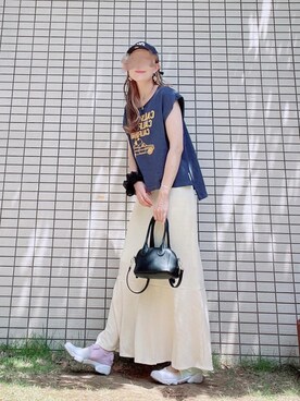 「Discoat」｜「アイテム（その他）」を使った、chan-miさん（レディース・163cm）の夏コーディネート