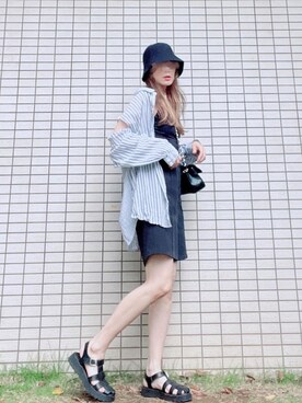 chan-miさん（レディース・163cm）の夏コーディネート