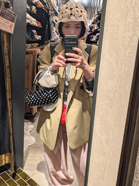 「THE YOn（ザヨン）のアイテム（パンツ）」を使った、ＴＡＢＡ 152センチさん（レディース・152cm）の春コーディネート