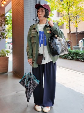 「for/c（フォーシー）のアイテム」を使った、ＴＡＢＡ 152センチさん（レディース・152cm）の秋コーディネート