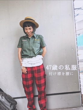 ＴＡＢＡ 152センチさんのコーディネート