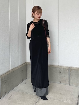 「お出かけスタイル」｜「アイテム（ワンピース/ドレス）」を使った、Ranaさん（レディース・159cm）の夏コーディネート