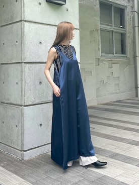 「Lui's（ルイス）のアイテム（ワンピース/ドレス）」を使った、Ranaさん（レディース・159cm）の夏コーディネート